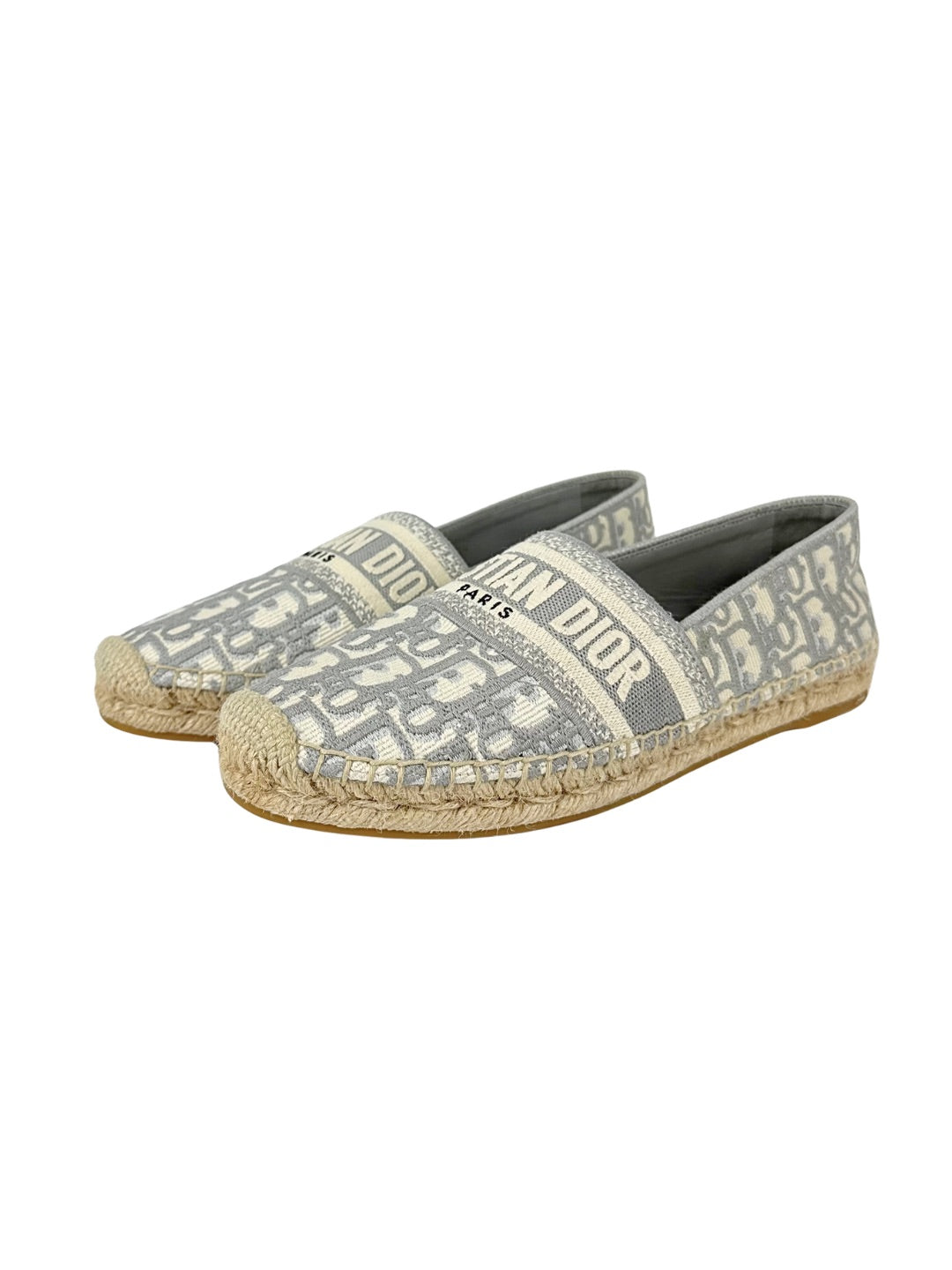 Christian Dior Oblique Embroidered Granville Espadrilles