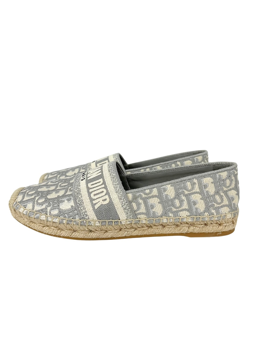 Christian Dior Oblique Embroidered Granville Espadrilles