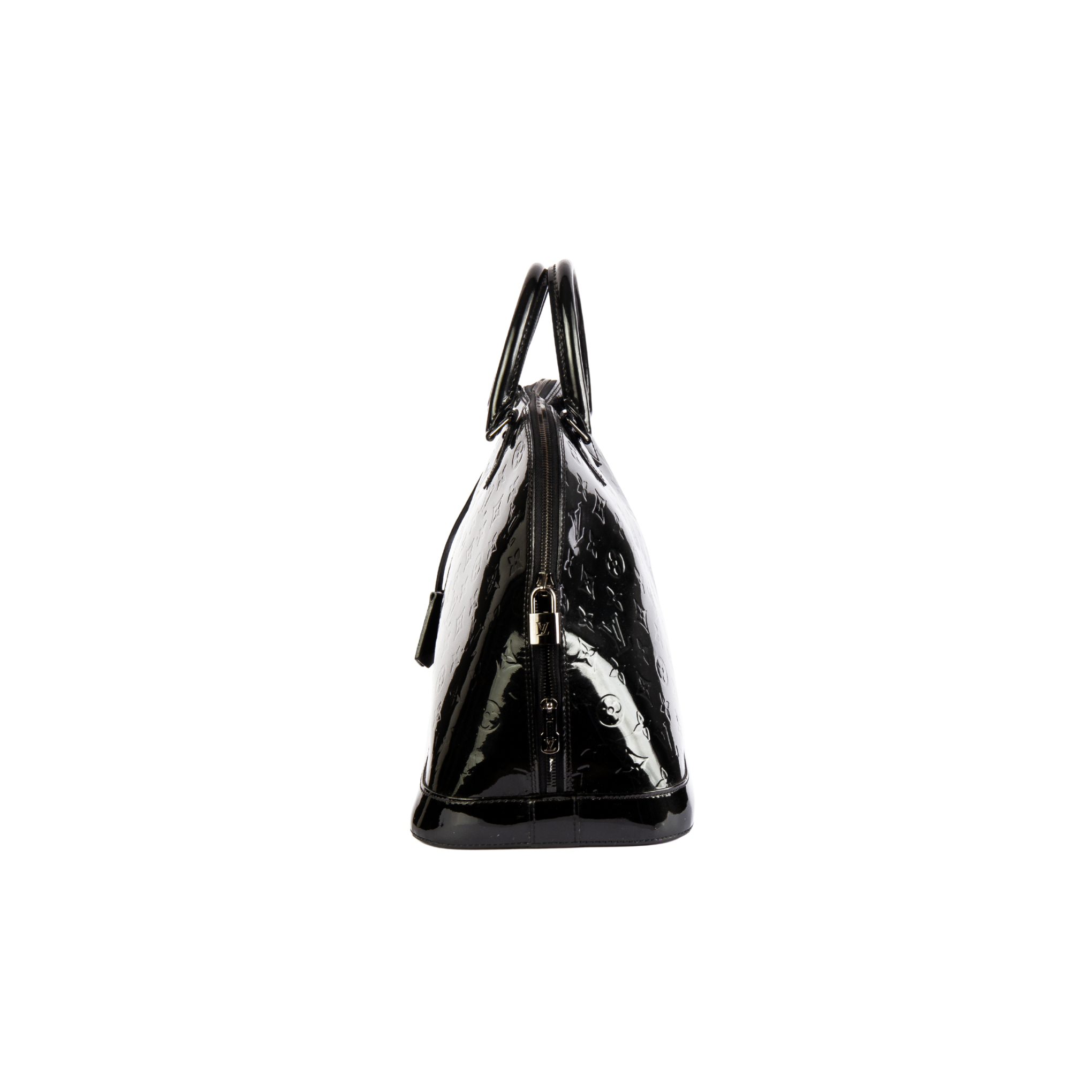 Louis Vuitton Alma Vernis MM Top Handle Bag
