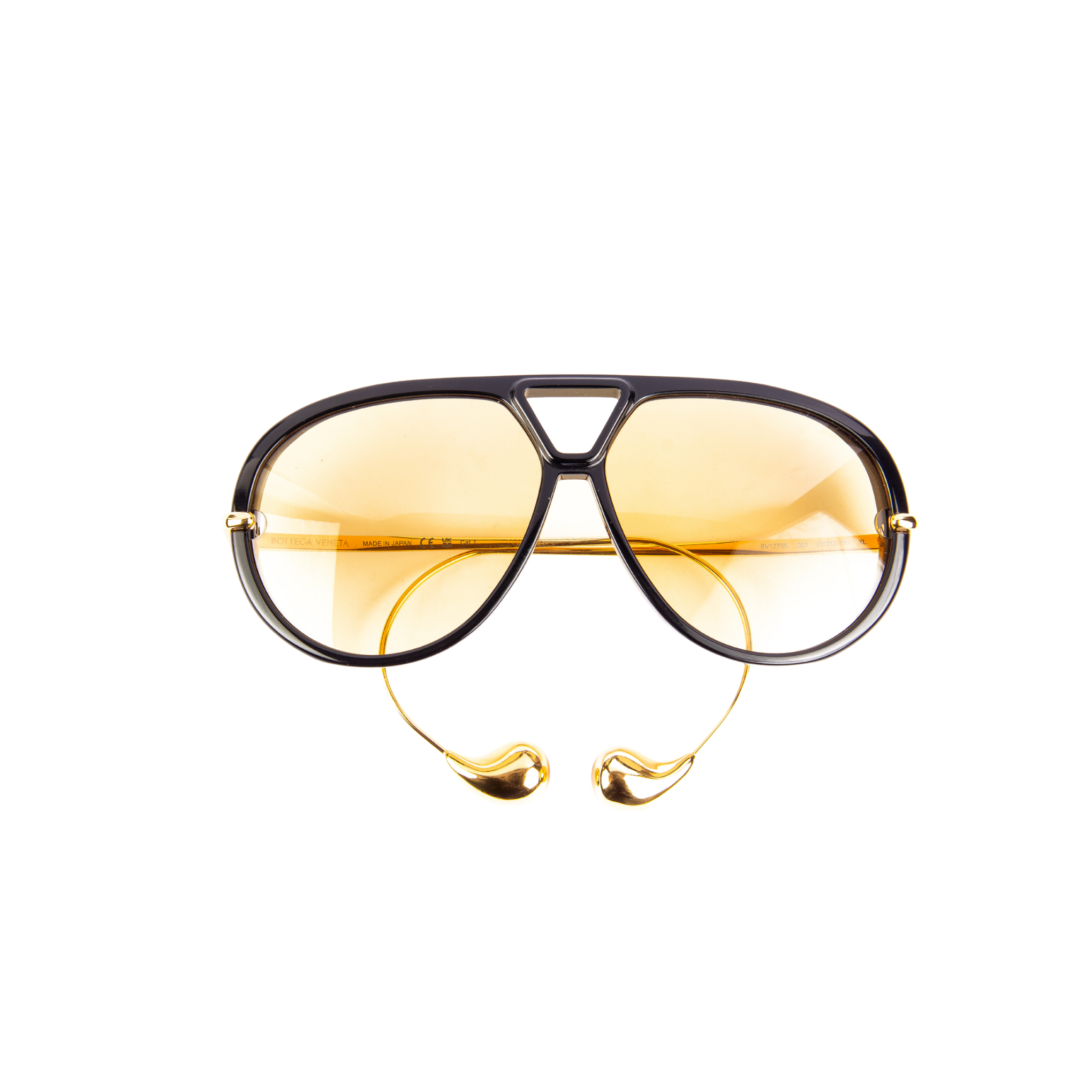 Bottega Veneta Drop Aviator Sunglasses