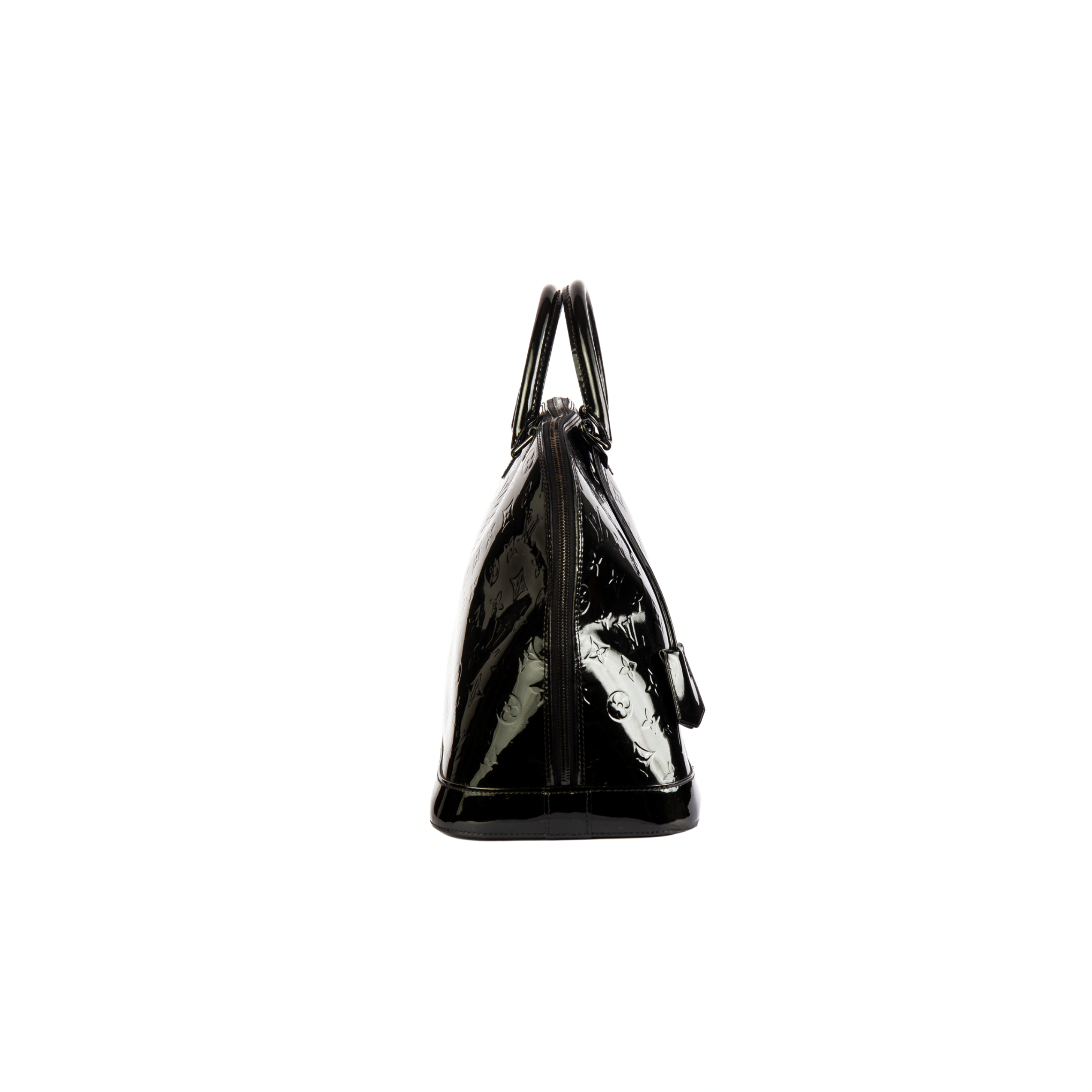 Louis Vuitton Alma Vernis MM Top Handle Bag