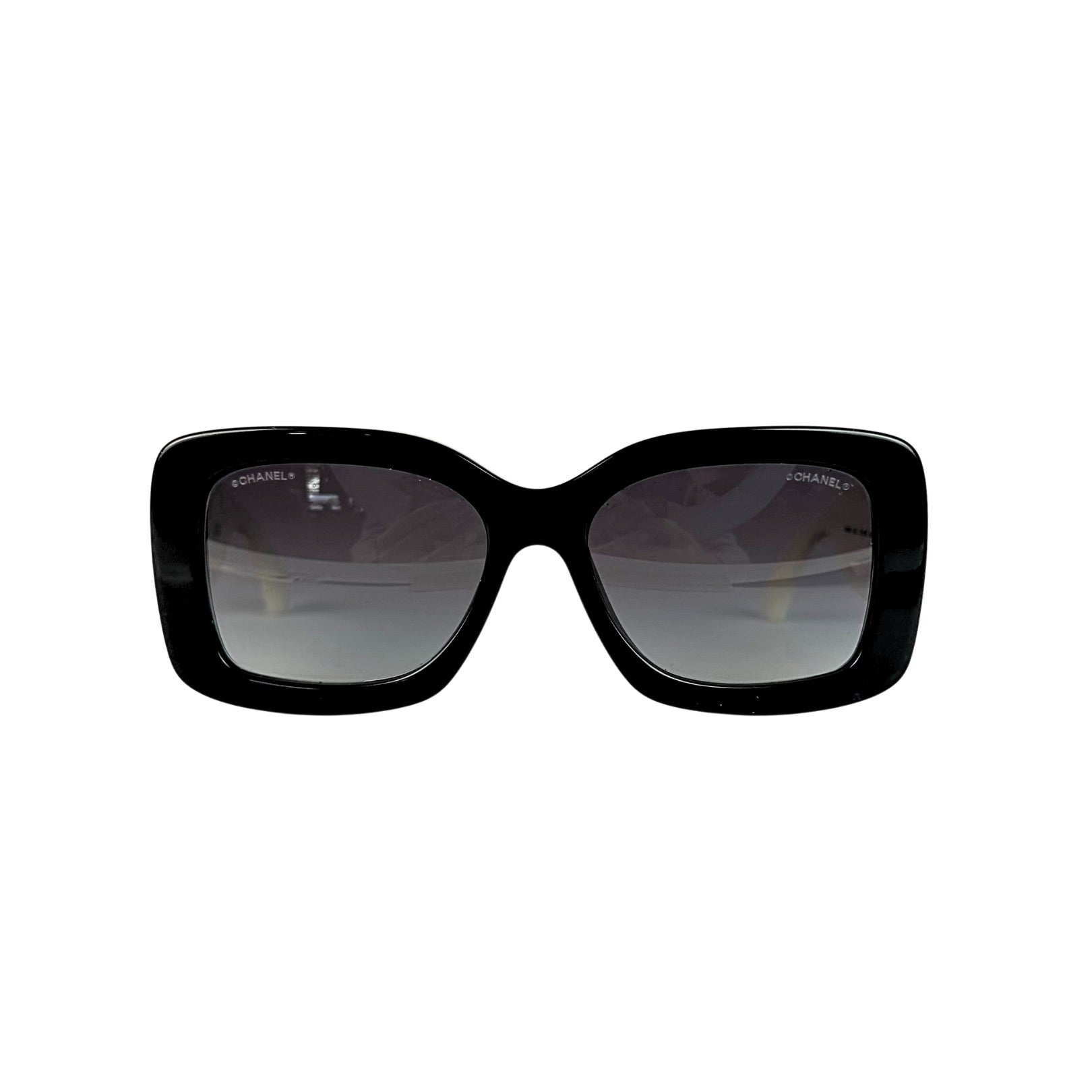 Chanel Quilted CC Rectangle Sunglasses