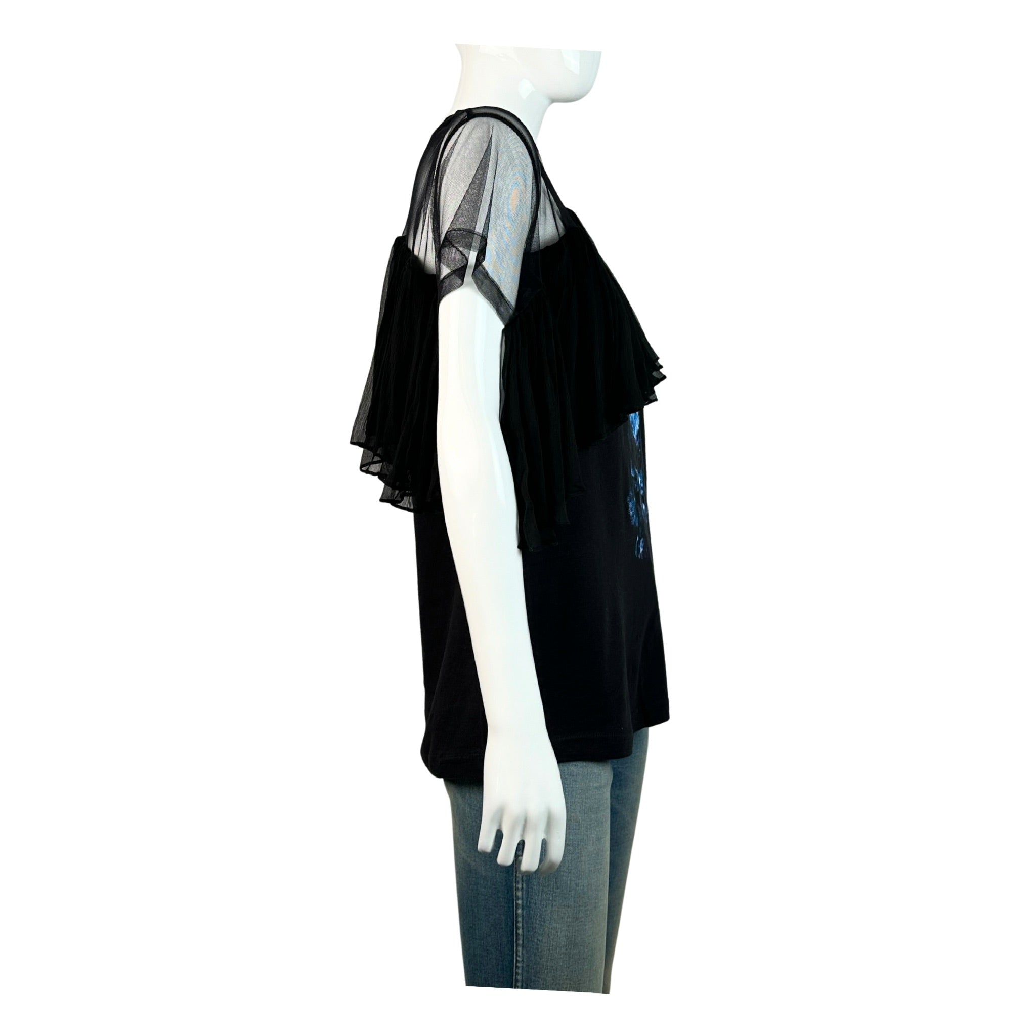Dry Clean Only Ruffle T-Shirt