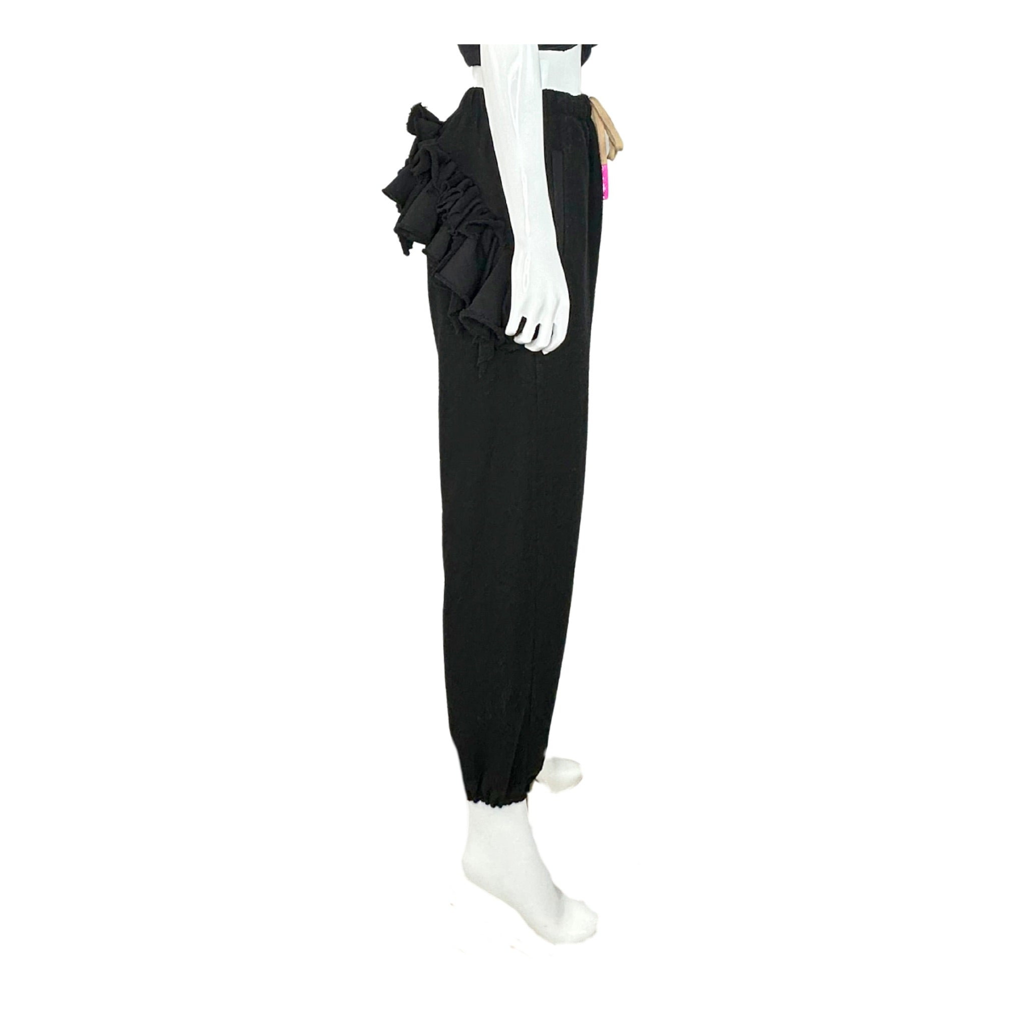 Natasha Zinko Ruffle Track Pants