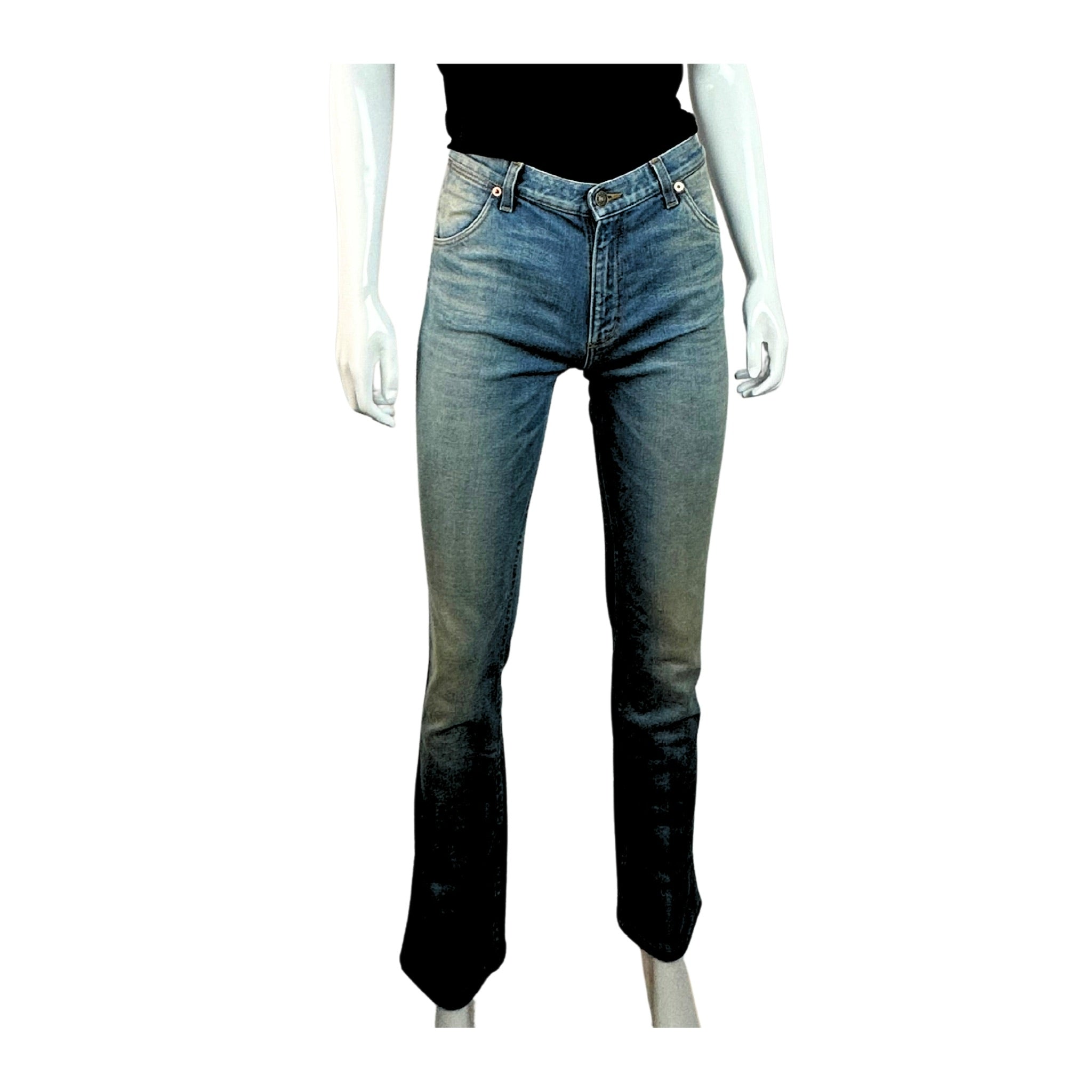 Gucci Logo Stamped Jeans