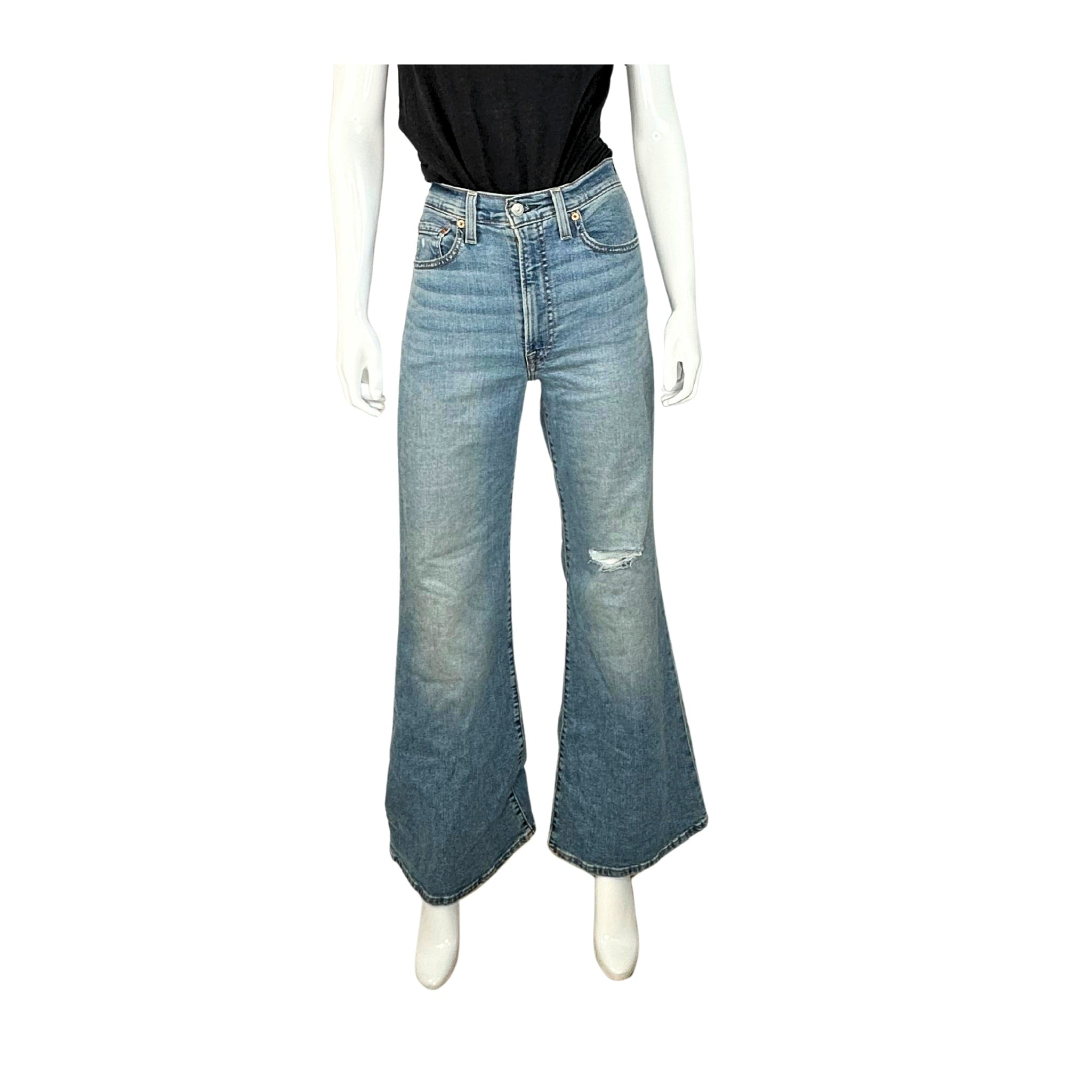 Levis Ribcage Bell Bottom Jeans