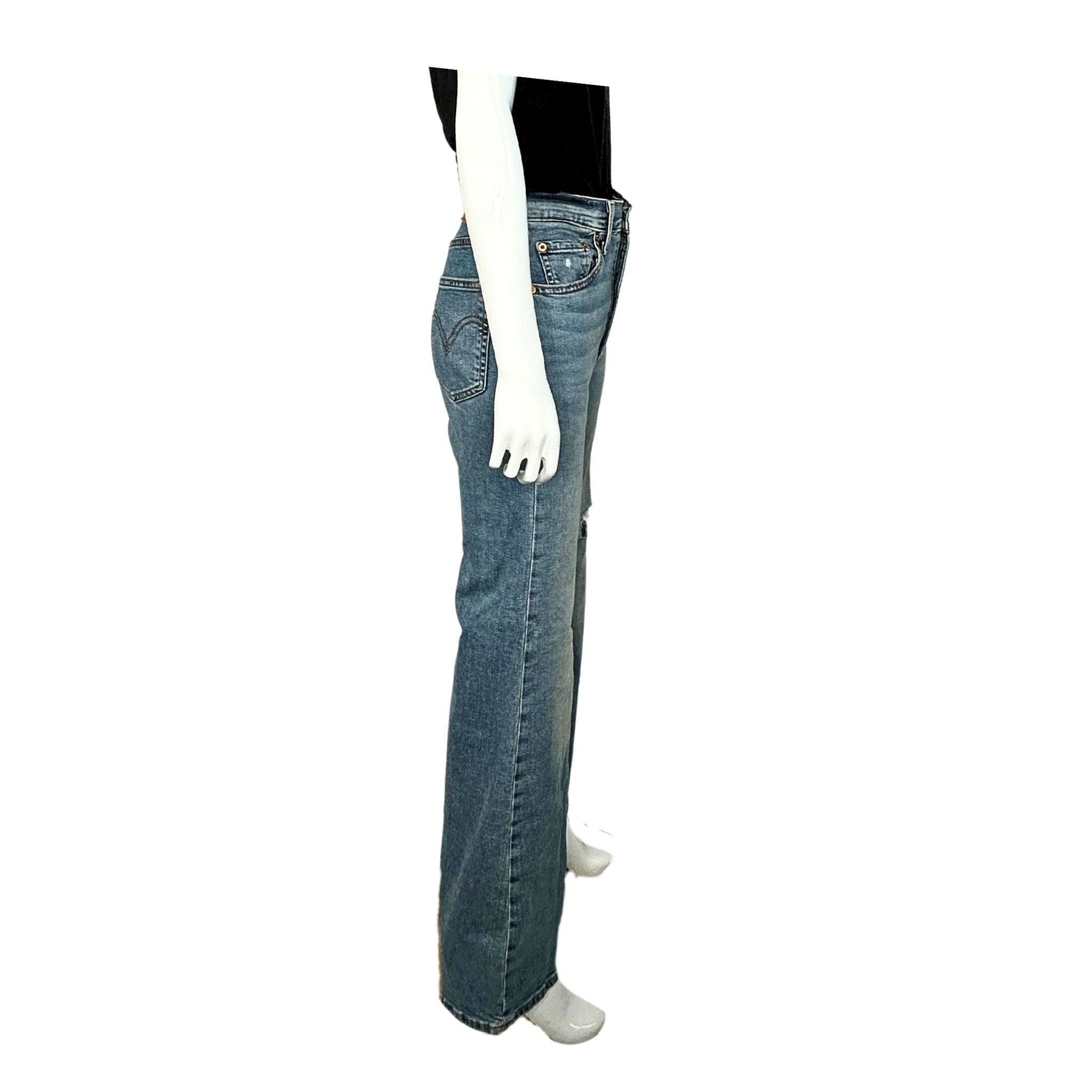 Levis Ribcage Bell Bottom Jeans