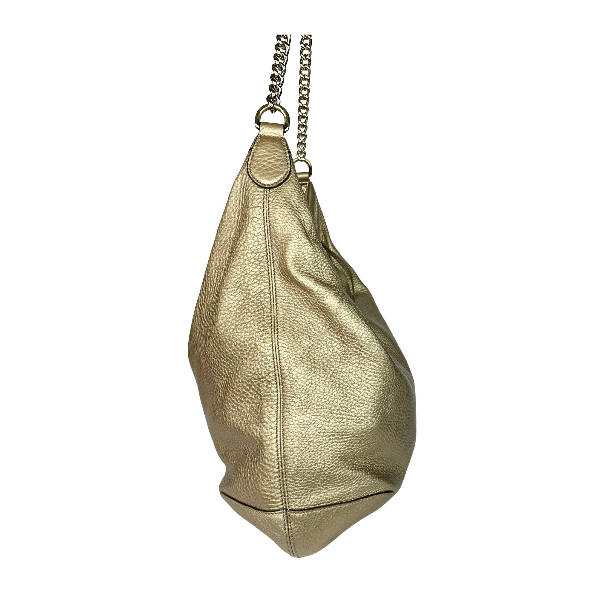 Gucci Interlocking Soho Chain Hobo Bag