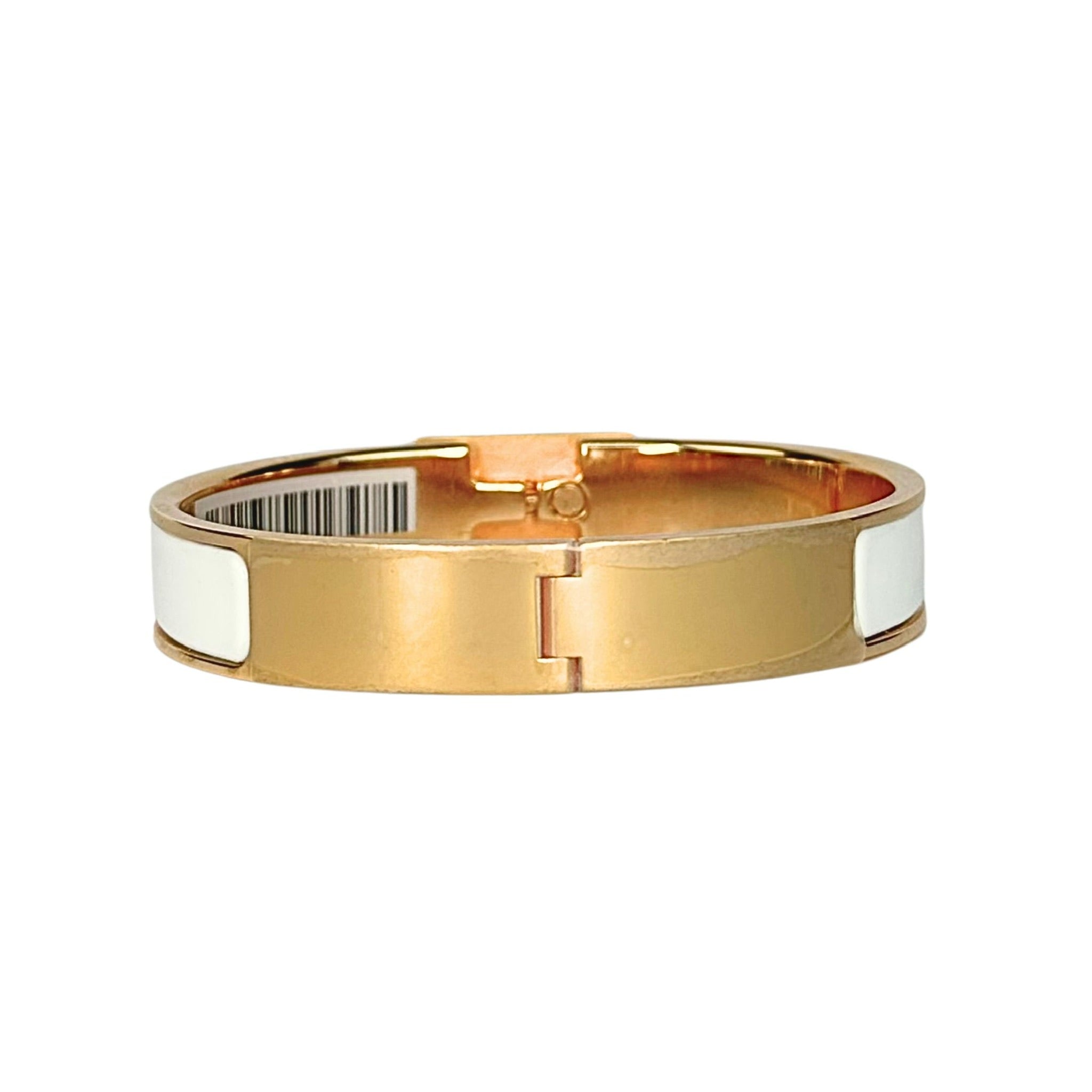 Hermès Enamel Clic Anneau Bracelet