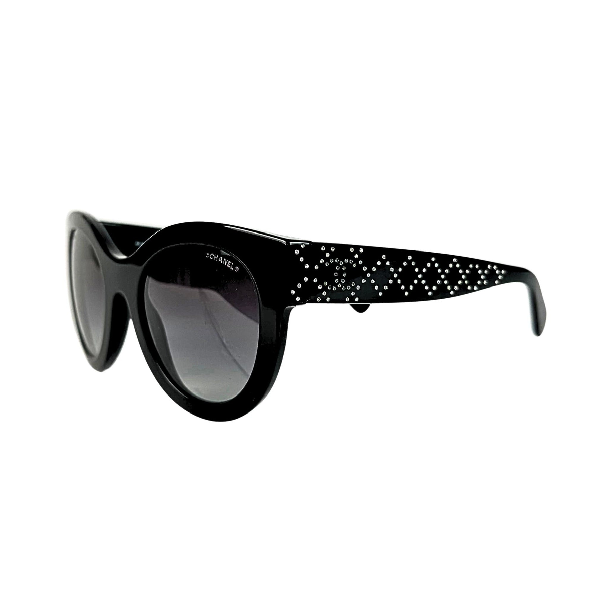 Chanel Crystal Butterfly Sunglasses